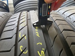 Пара шин 235 55 r19 Continental ContiSportContact 5 vol шумка 6.2мм 90%остаток