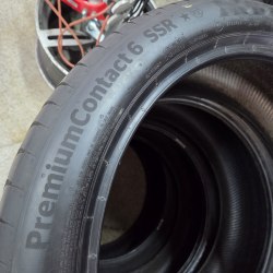 Пара шин 225 45 R19 Continental PremiumContact 6 ssr RSC 18г. Остаток 6.2мм