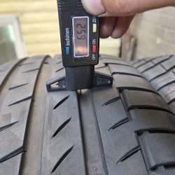 Комплект шин 225 60 r18 Continental PremiumContact 6 XL 22г. Остаток 6.6.5мм