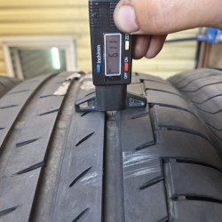Комплект шин 225 60 r18 Continental PremiumContact 6 XL 22г. Остаток 6.6.5мм
