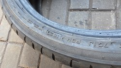 Пара шин 245 35 r18 Bridgestone Potenza s001 rsc 7mm 23 95%остаток