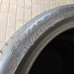 Пара шин 235 45 R21 Pirelli Scorpion elect AO 20-21г. Остаток 6.6мм 90%