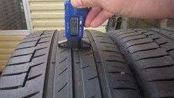 Комплект шин 225 45 r18 Continental PremiumContact 6 24г. 6mm 85%остаток Минск
