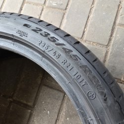 235 45 R21 Pirelli Scorpion elect AO (seal)22г остаток 6.5мм 99.9%