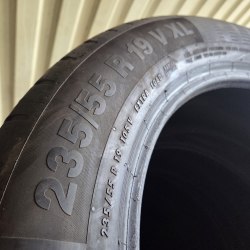 Пара шин 235 55 r19 Continental ContiEcoContact 5 SUV 25г. остаток 6.4мм Минск