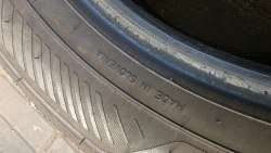 Пара шин 235 55 r17 Goodyear EfficientGrip 2 suv 24g. 8mm 99.9%остаток