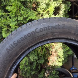 Пара шин 205 55 R16 Continental All Season Contact 2 EV 25г. Остаток 99%