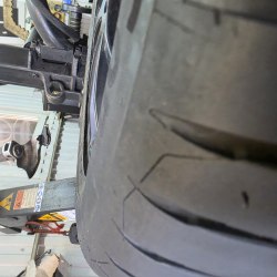245 45 r18 Continental Premium Contact 7 ev 16.23 96Y. 95%остаток. Корд. Латочка. Грыжи нет