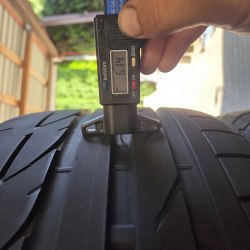 Пара шин 255 40 r18 Bridgestone Potenza s001 ☆ rsc 95Y остаток 6мм 90%