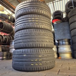 Пара шин 255 40 r18 Bridgestone Potenza s001 ☆ rsc 95Y остаток 6мм 90% есть перед 225 45 r18