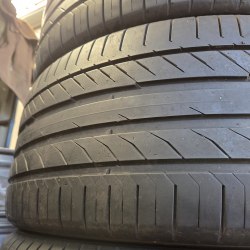 Пара шин 255 45 r19 Continental ContiSportContact 5 SUV seal 18г. Остаток 6мм
