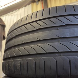 Пара шин 255 45 r19 Continental ContiSportContact 5 SUV seal 18г. Остаток 6мм