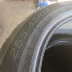 Пара шин 255 45 R19 Hankook Ventus s1 evo3 ev TO 22г остаток 5.7мм 90%
