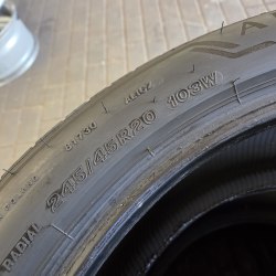 245 45 R20 Bridgestone Alenza 001 ☆ RSC 26г остаток 6.9мм 98%