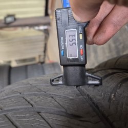 Пара шин 225 45 R18 Michelin Pilot alpin5 MO1 41.19г. Остаток 5.5мм 80%