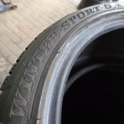 Пара шин 225 45 R17 Dunlop Winter sport 5 18-19г. Остаток 99%