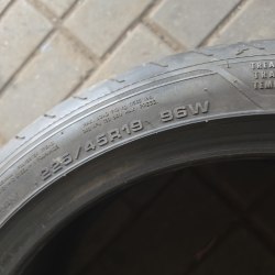 225 45 r19 Goodyear Eagle F1 assimetric 3 ☆rsc 5.6mm 2819