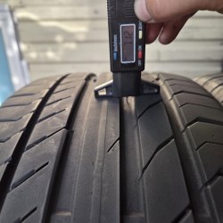 Пара шин 235 45 R20 Continental ContiSportContact 5 SUV 21г. Остаток 7мм 95%%