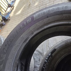 Пара шин 215 60 R16 Michelin Alpin 7 остаток 98% 4224г