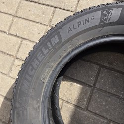 Пара шин 215 60 R16 Michelin Alpin 6 4220г. Остаток 6.5мм