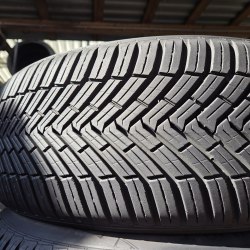 Пара шин 215 50 r19 Continental All Season Contact 24-25г. Остаток 8мм