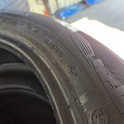 Пара шин 215 50 r19 Continental All Season Contact 24-25г. Остаток 8мм