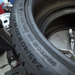 245 40 R20 Continental Winter Contact TS 860S W XL 4318г. Остаток 90% 7мм.