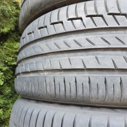 Комплект шин 225 45 r17 Continental PremiumContact 6 б/г Остаток 95% 7мм