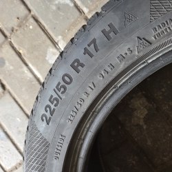 Комплект шин 225 50 R17 Continental Winter Contact TS850P MO б/г Остаток 7мм