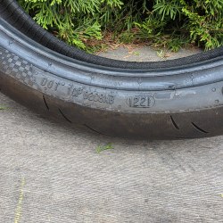 120 70 17 Continental ContiSportAttack 2 1221g. Как нов. 99%