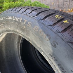 Комплект шин 265 40 r19 Continental Winter Contact TS 860s разноширокиий к-т зад 295 35 19 остаток 99.9%