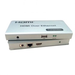 Удлинитель HDMI KVM 120 - HDMI+USB+IR(ик сигнал) KVM Extender по UTP HDMI KVM Over IP Extender 120m