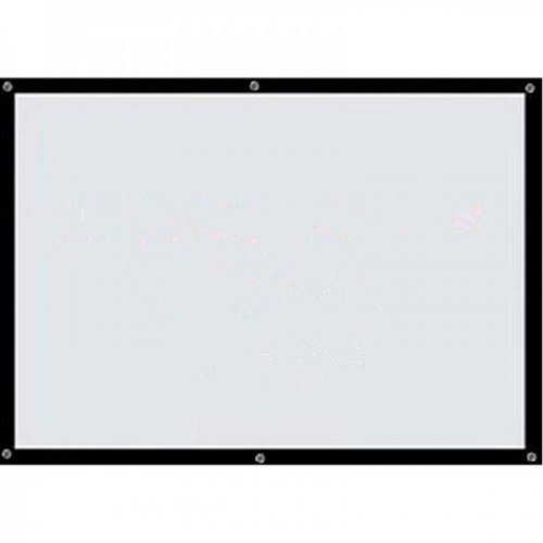 Рулонный подвесной экран для проектора 221x125 см. (100") 100 дюймов