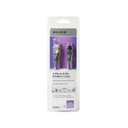 Belkin 4-pin to 6-Pin FireWire Cable 1.8m