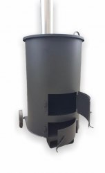 Печь -бочка для сжигания мусора "Золушка" 2 5 мм (Pionehr)