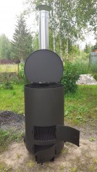 Печь "Смуглянка" 240 утилизатор садового мусора (Pionehr)