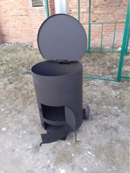Печь - бочка "Смуглянка" 200 для сжигания мусора (Pionehr)