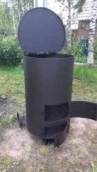 Печь - бочка для сжигания мусора "Золушка"-2 4 мм (Pionehr)