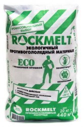 Rockmelt (Рокмелт) ECO c мраморной крошкой, мешок 20кг