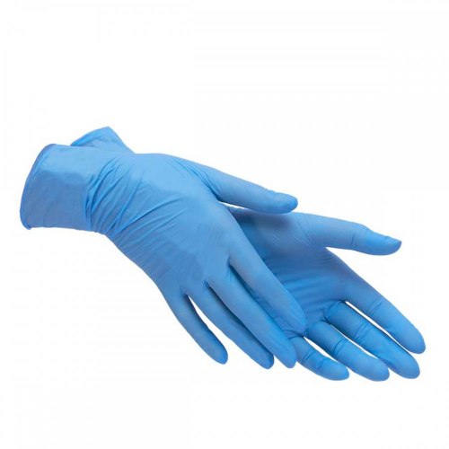 Перчатки нитриловые Синие XS 100 шт 50 пар