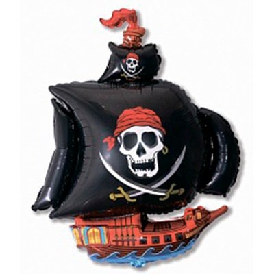 Шар фольгированный "пиратский корабль"