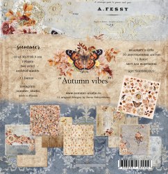 Набор двусторонней бумаги 30.5*30.5см, Summer Studio Autumn vibes