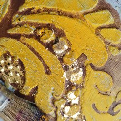 Воск «Сердце ромашки», 18 мл. большой тюбик Fractal Paint