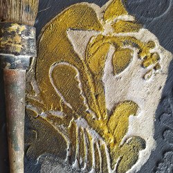 Воск «Золото», 18 мл., большой тюбик Fractal Paint