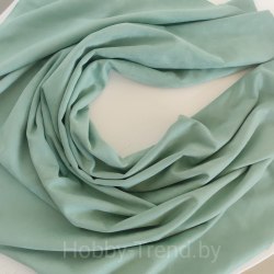 Замша 50х75 см, цвет светло-зеленый холодный