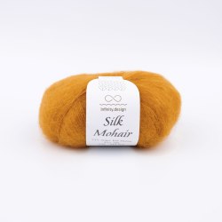 Пряжа Инфинити Силк Мохер (Infinity Silk Mohair) 2335 горчица