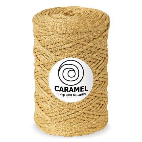 Полиэфирный шнур Caramel цвет Штрудель 200 м.