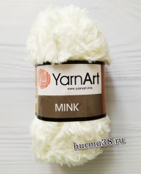 Пряжа Ярнарт Минк (YarnArt Mink) 330 кремовый