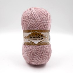 Пряжа Ализе Ангора Голд (Alize Angora Gold) 664 пастельный розовый