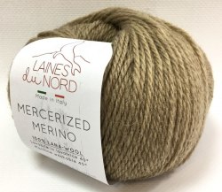 Пряжа Laines Du Nord Mercerized merino 04 верблюжий